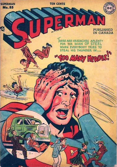 Cover for Superman (National Comics Publications of Canada Ltd, 1948 series) #55