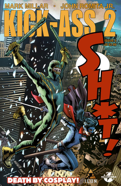 Cover for Kick-Ass 2 (Marvel, 2010 series) #5 [Bryan Hitch Variant Cover]