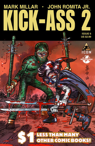 Cover for Kick-Ass 2 (Marvel, 2010 series) #6