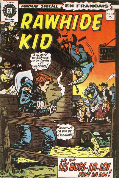 Cover for Rawhide Kid (Editions Héritage, 1970 series) #32