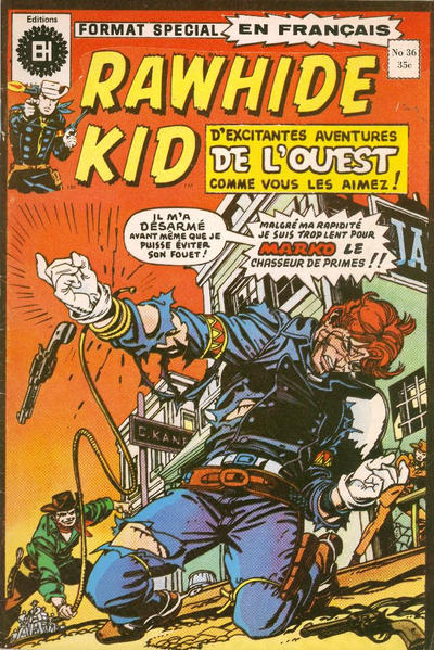 Cover for Rawhide Kid (Editions Héritage, 1970 series) #36