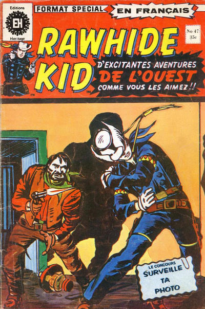 Cover for Rawhide Kid (Editions Héritage, 1970 series) #47