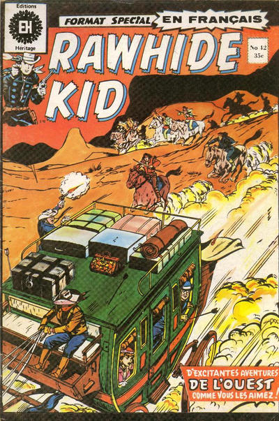Cover for Rawhide Kid (Editions Héritage, 1970 series) #42