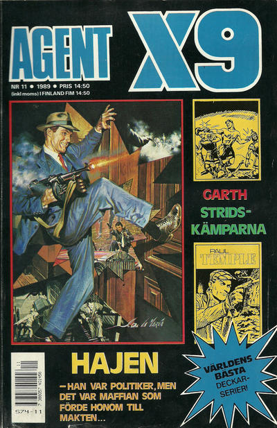 Cover for Agent X9 (Semic, 1971 series) #11/1989