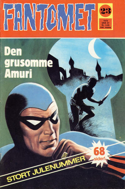 Cover for Fantomet (Romanforlaget, 1966 series) #23/1972