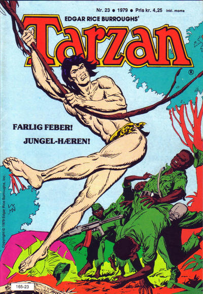 Cover for Tarzan (Atlantic Forlag, 1977 series) #23/1979