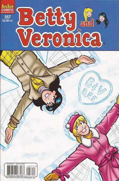 Cover for Betty and Veronica (Archie, 1987 series) #257 [Direct Edition]