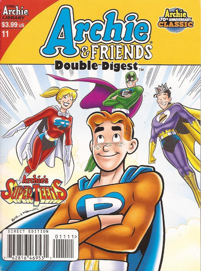 Cover for Archie & Friends Double Digest Magazine (Archie, 2011 series) #11 [Direct Edition]