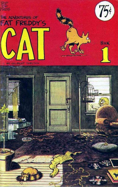 Cover for Fat Freddy's Cat (Rip Off Press, 1977 series) #1 [First Printing]