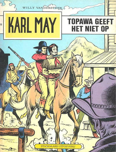 Cover for Karl May (Standaard Uitgeverij, 1962 series) #66 - Topawa geeft het niet op