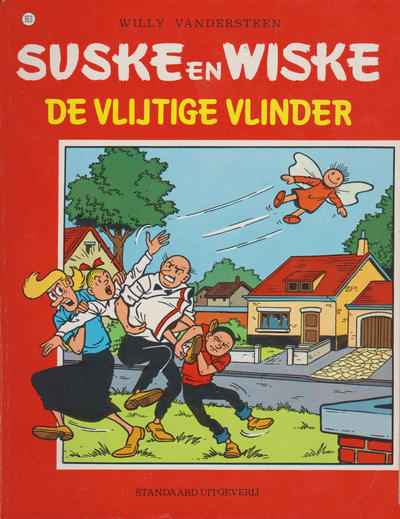 Cover for Suske en Wiske (Standaard Uitgeverij, 1967 series) #163 - De vlijtige vlinder
