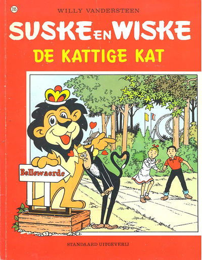 Cover for Suske en Wiske (Standaard Uitgeverij, 1967 series) #205 - De kattige kat
