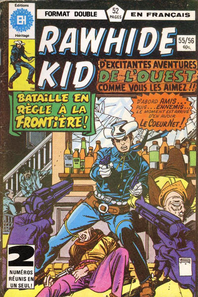Cover for Rawhide Kid (Editions Héritage, 1970 series) #55/56