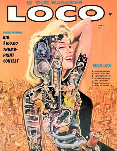 Cover for Loco (Satire Publications, 1958 series) #2