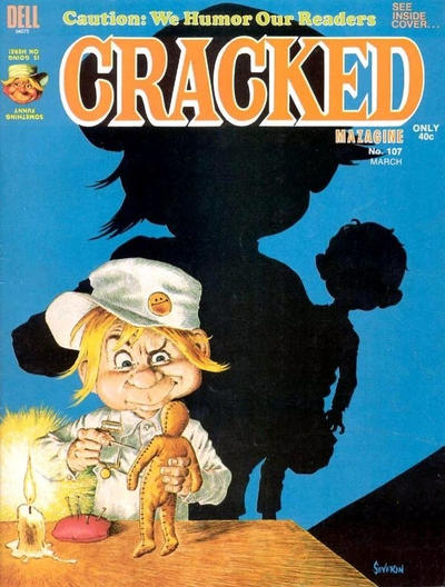 Cover for Cracked (Major Publications, 1958 series) #107