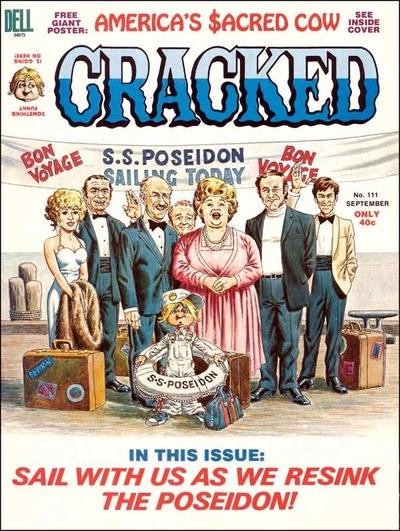 Cover for Cracked (Major Publications, 1958 series) #111