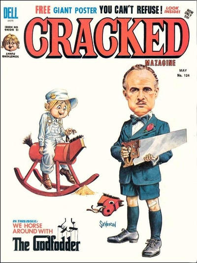 Cover for Cracked (Major Publications, 1958 series) #124