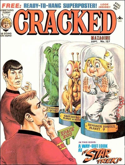 Cover for Cracked (Major Publications, 1958 series) #127