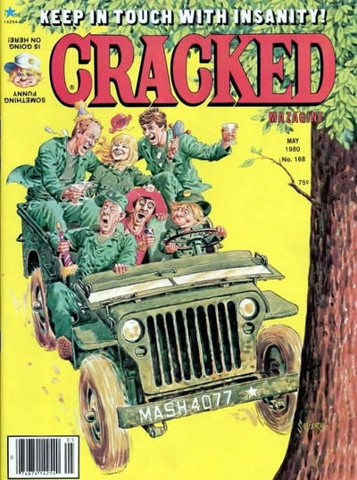 Cover for Cracked (Major Publications, 1958 series) #168