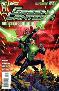 Cover Thumbnail for Green Lantern (DC, 2011 series) #5 [Direct Sales]