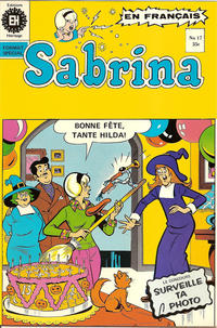 Cover Thumbnail for Sabrina La Jeune Sorcière (Editions Héritage, 1973 series) #17