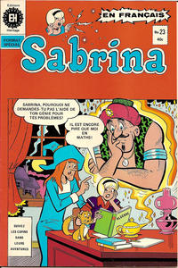 Cover Thumbnail for Sabrina La Jeune Sorcière (Editions Héritage, 1973 series) #23