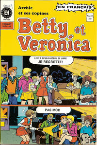 Cover Thumbnail for Betty et Véronica (Editions Héritage, 1971 series) #49