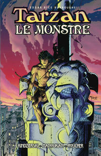 Cover Thumbnail for Edgar Rice Burroughs' Tarzan Le Monstre (Dark Horse, 1998 series) 