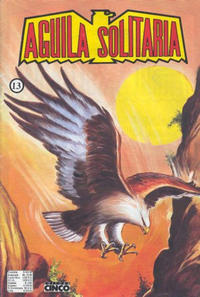 Cover for Aguila Solitaria (Editora Cinco, 1976 series) #13
