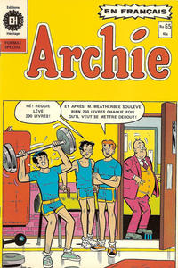 Cover Thumbnail for Archie (Editions Héritage, 1971 series) #65