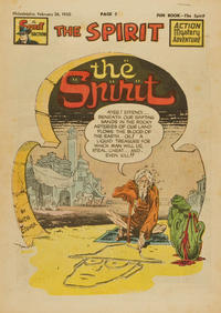Cover Thumbnail for The Spirit (Register and Tribune Syndicate, 1940 series) #2/26/1950