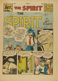 Cover for The Spirit (Register and Tribune Syndicate, 1940 series) #4/30/1950