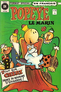 Cover Thumbnail for Popeye Le Marin (Editions Héritage, 1975 series) #24