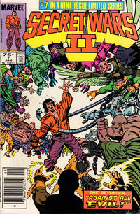 Cover Thumbnail for Secret Wars II (Marvel, 1985 series) #7 [Newsstand]