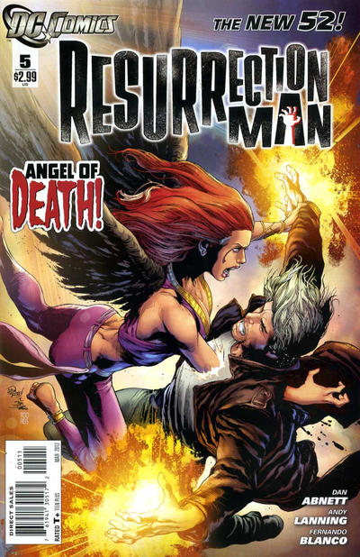 Cover for Resurrection Man (DC, 2011 series) #5