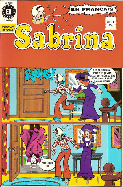 Cover for Sabrina La Jeune Sorcière (Editions Héritage, 1973 series) #14