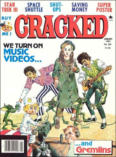 Cover for Cracked (Major Publications, 1958 series) #209