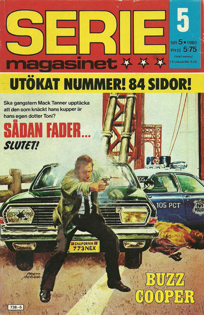 Cover for Seriemagasinet (Semic, 1970 series) #5/1980