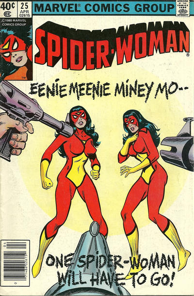 Cover for Spider-Woman (Marvel, 1978 series) #25 [Newsstand]