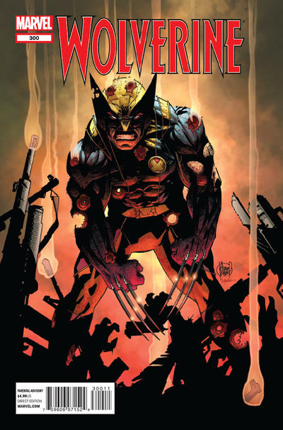 Cover for Wolverine (Marvel, 2010 series) #300 [Direct Edition]