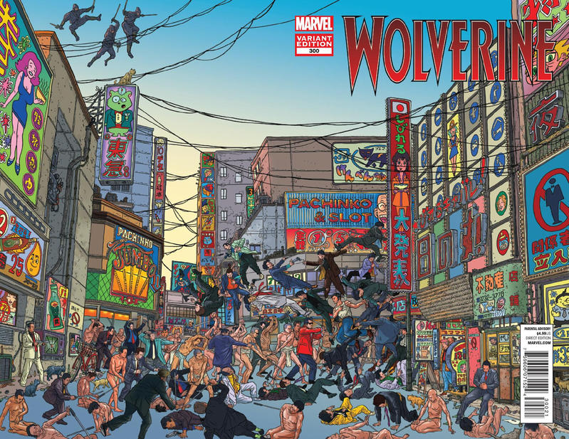 Cover for Wolverine (Marvel, 2010 series) #300 [Darrow Cover]