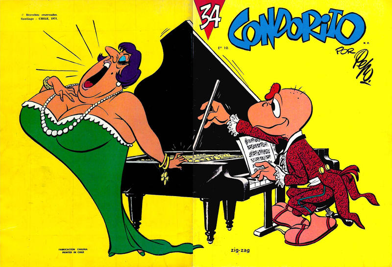 Cover for Condorito (Zig-Zag, 1955 series) #34