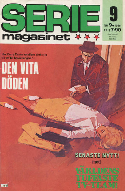 Cover for Seriemagasinet (Semic, 1970 series) #9/1986