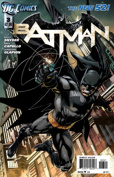 Cover for Batman (DC, 2011 series) #3 [Ivan Reis / Joe Prado Cover]