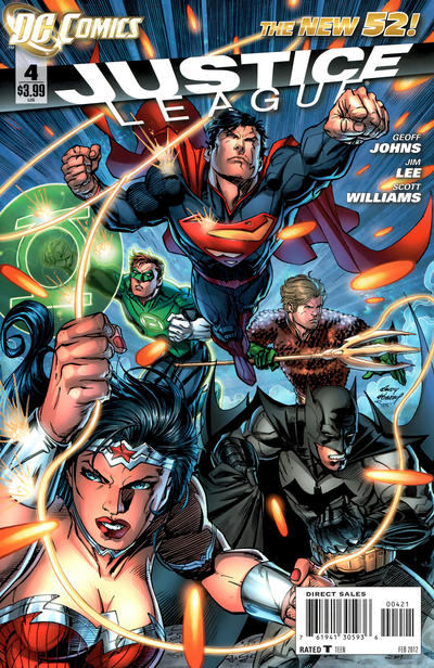 Cover for Justice League (DC, 2011 series) #4 [Andy Kubert Cover]