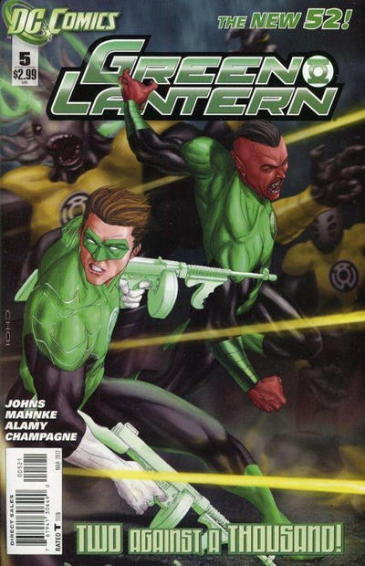 Cover for Green Lantern (DC, 2011 series) #5 [Direct Sales]