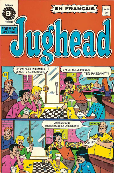 Cover for Jughead (Editions Héritage, 1972 series) #48