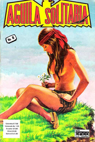 Cover for Aguila Solitaria (Editora Cinco, 1976 series) #8
