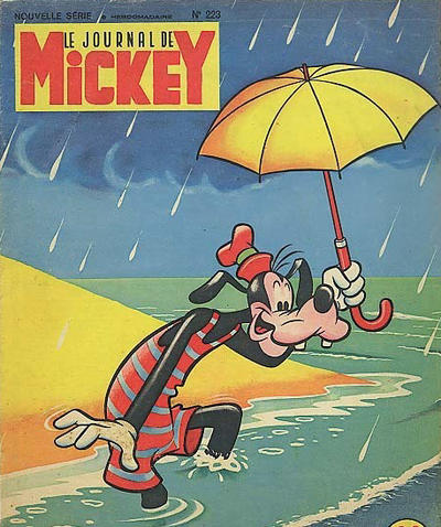 Cover for Le Journal de Mickey (Hachette, 1952 series) #223