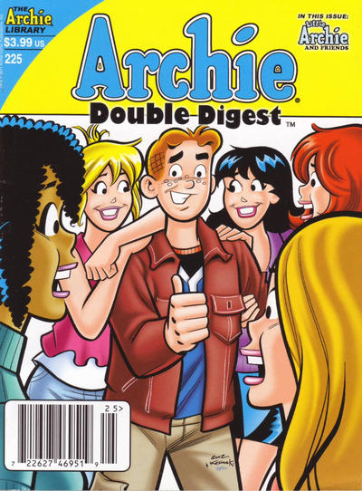Cover for Archie (Jumbo Comics) Double Digest (Archie, 2011 series) #225 [Newsstand]